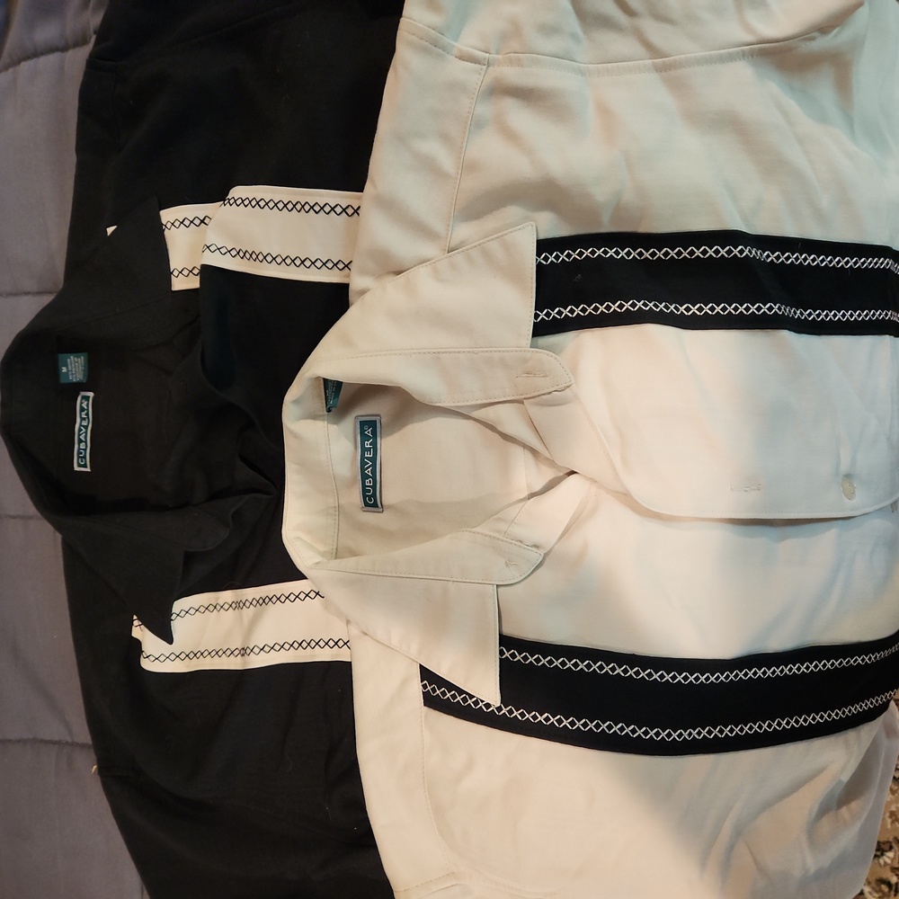 Cubavera 2 shirts